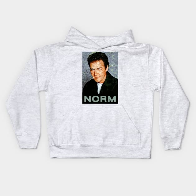 Norm Mc Kids Hoodie by Bailey Illustration